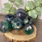 Snowflake Fluorite Spheres