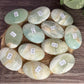 Pistachio Calcite Palm Stone