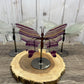 Butterfly Wings on Stand - Fluorite