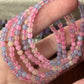 Morganite - Bracelet 4 mm