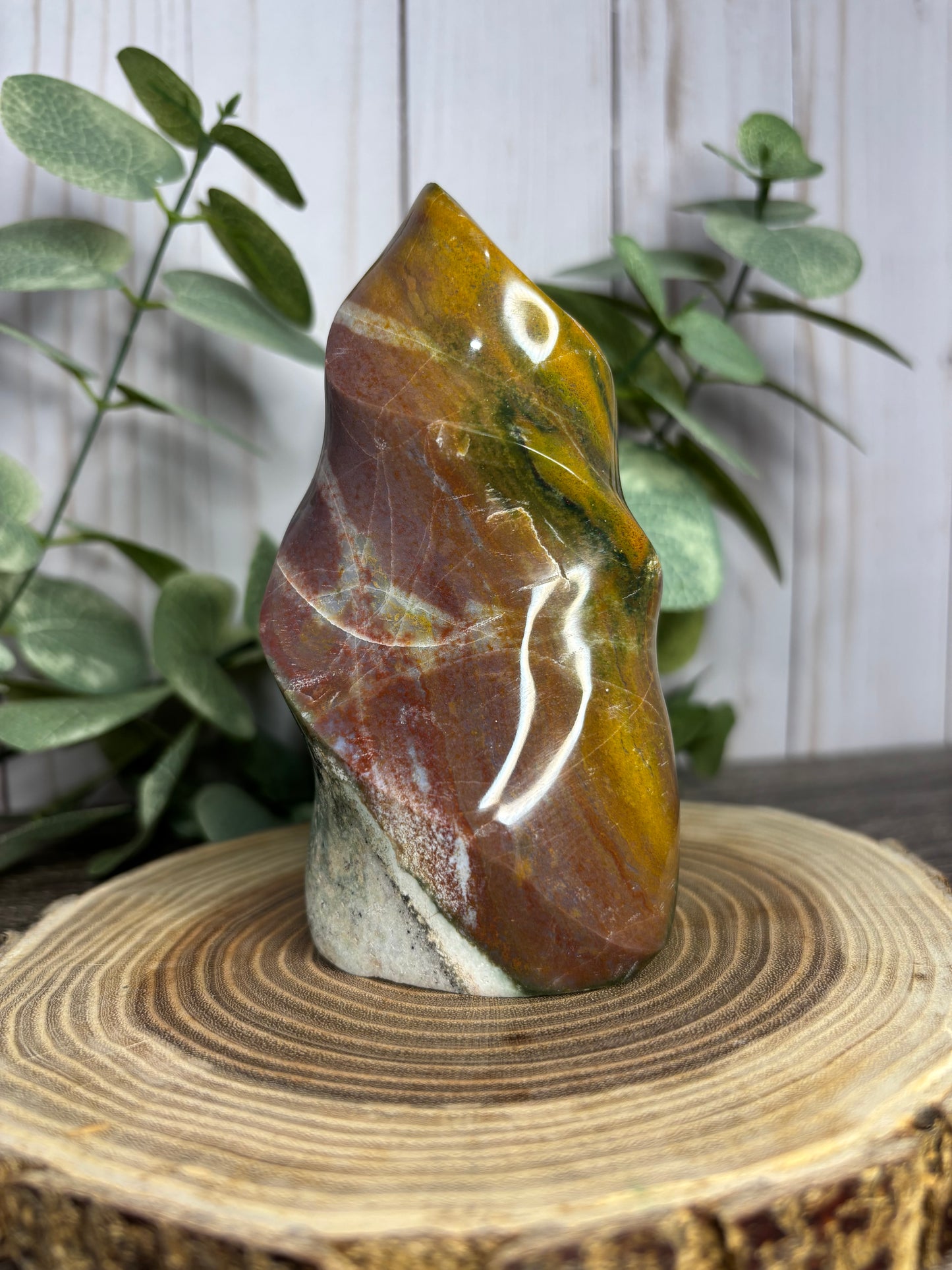 Ocean Jasper Flames