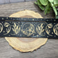 Card Stand, Card Holder, Card Board - Wooden Rectangle Flowers (black)