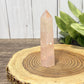 Aura Rose Quartz Towers