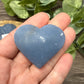 Angelite Carved Hearts