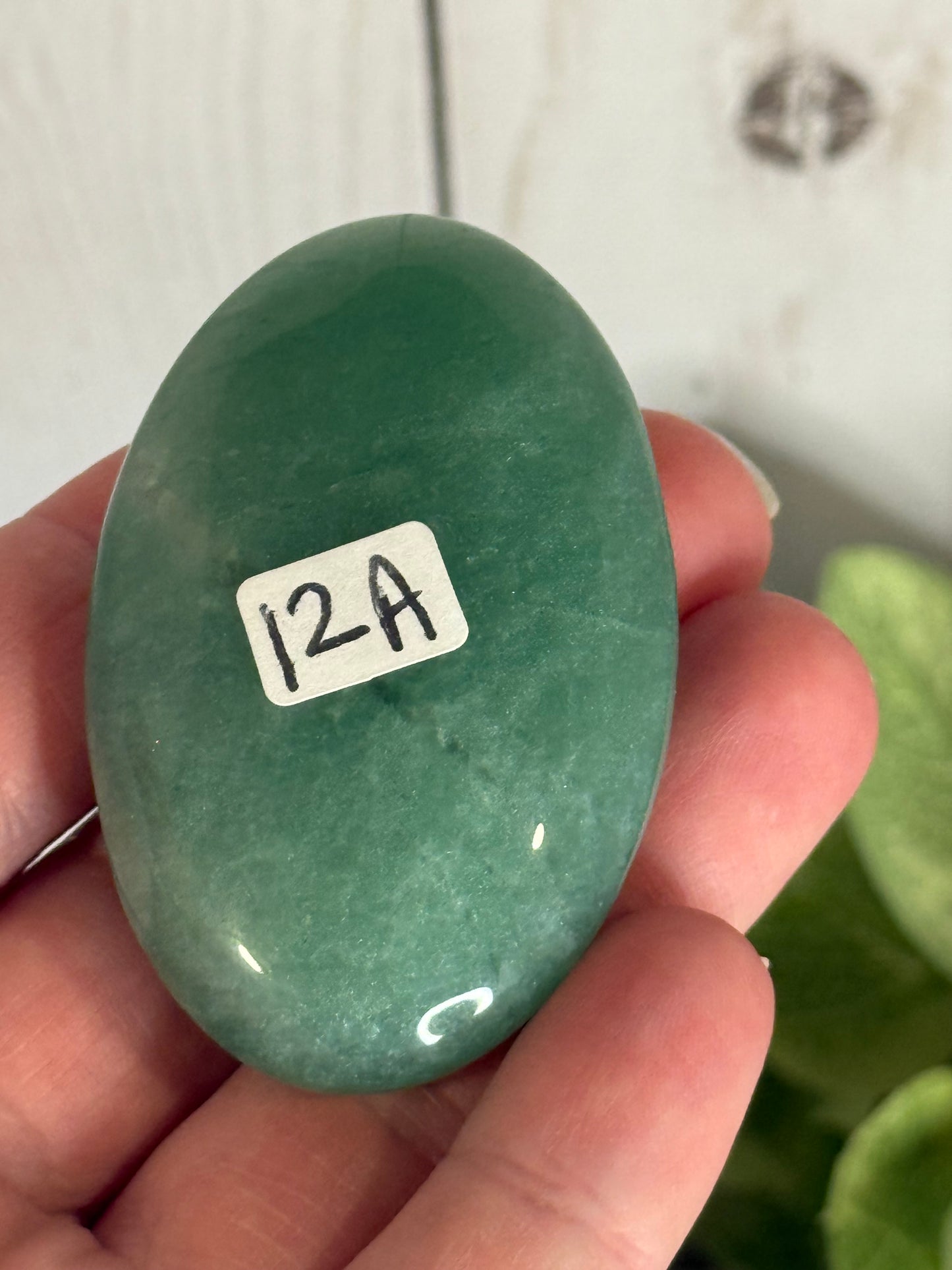 Green Aventurine Palm Stones