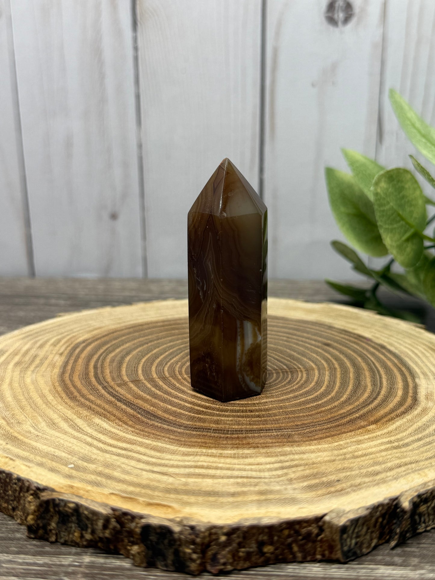 Chocolate Calcite Tower