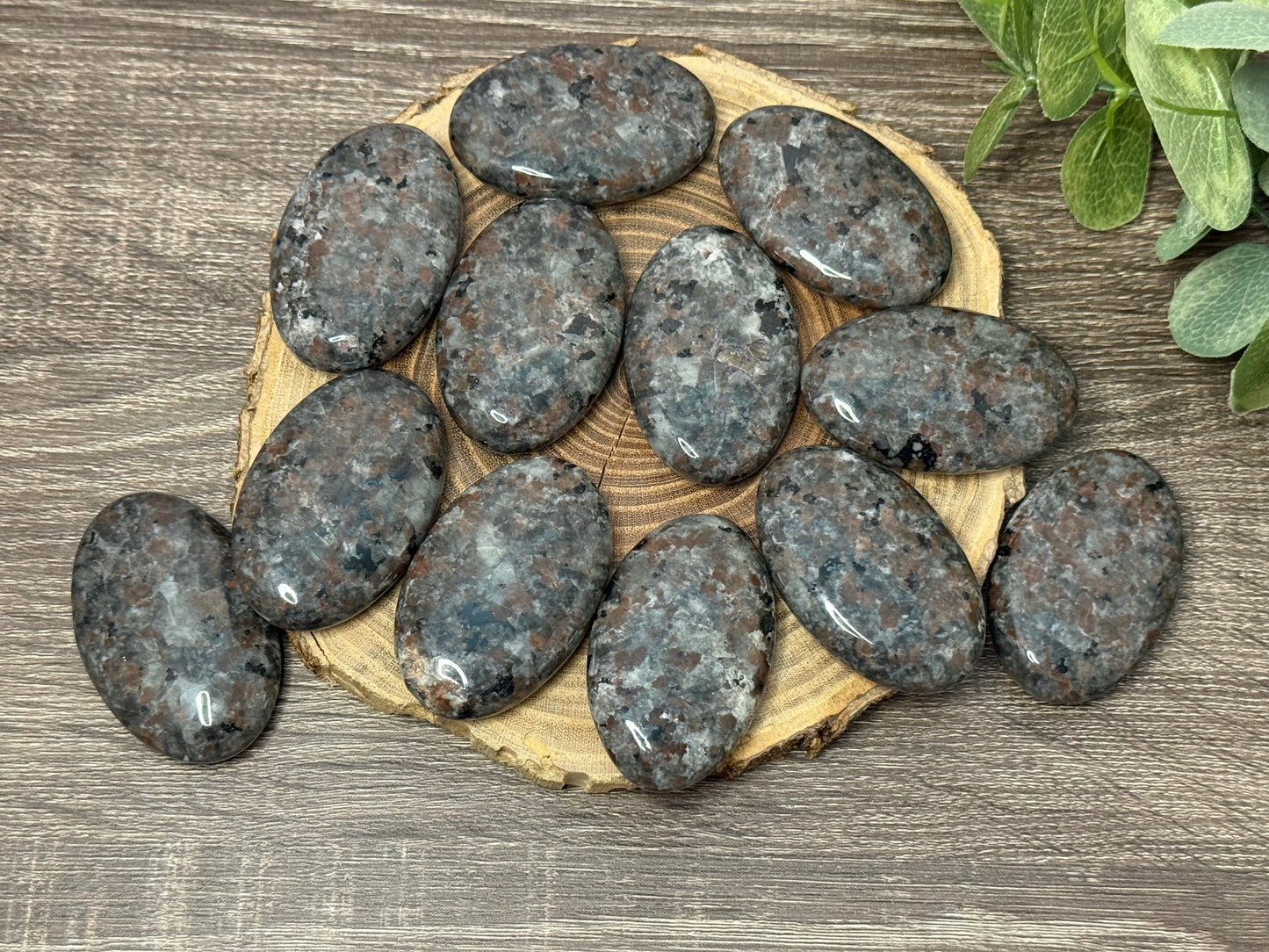 Yooperlite Palm Stones