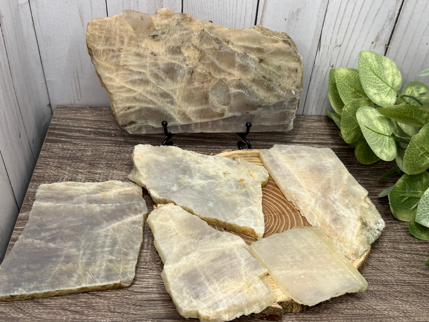 Grey Moonstone Slab