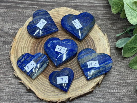Lapis Lazuli Heart