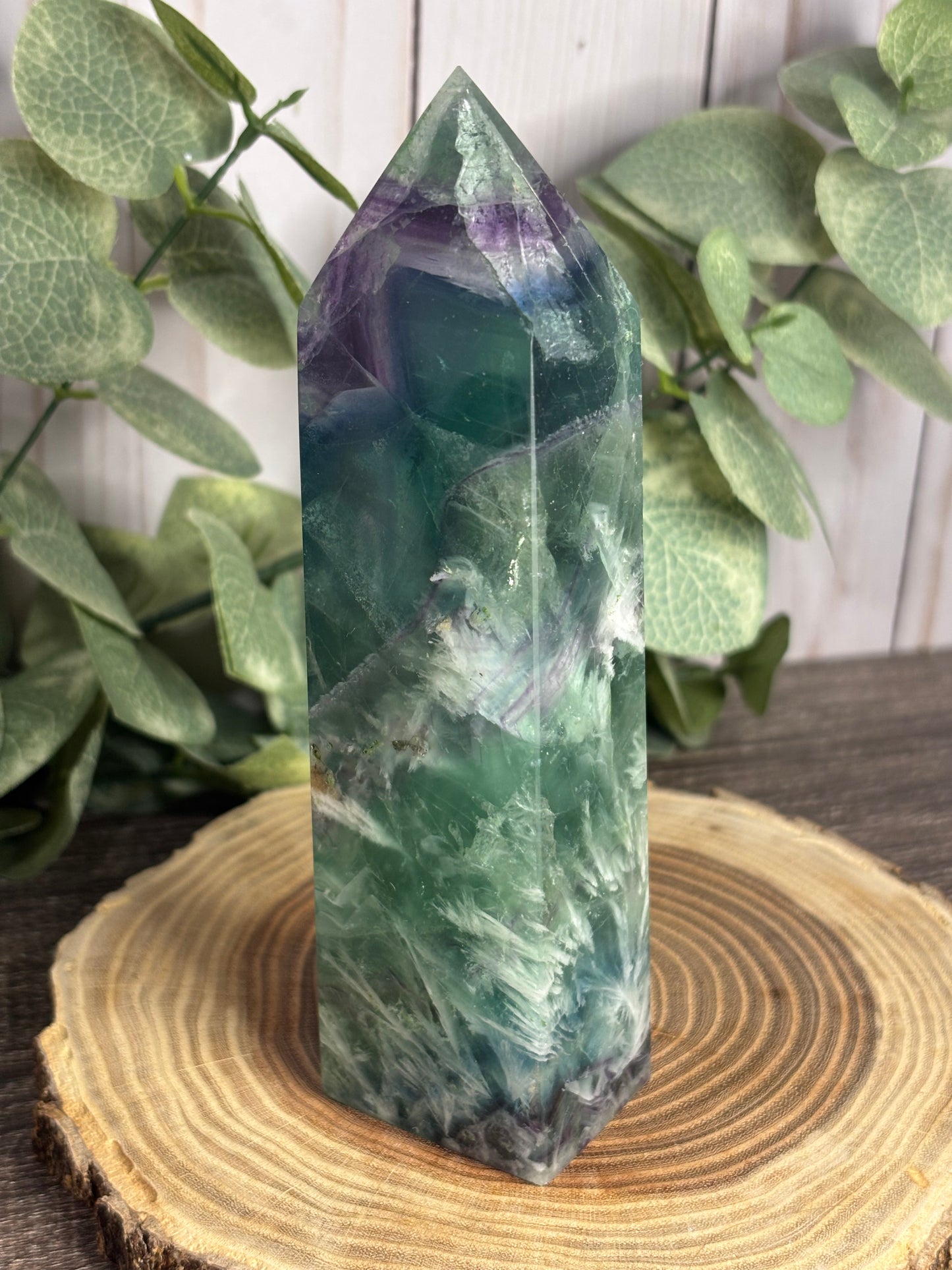 Snowflake/Feather Fluorite Towers