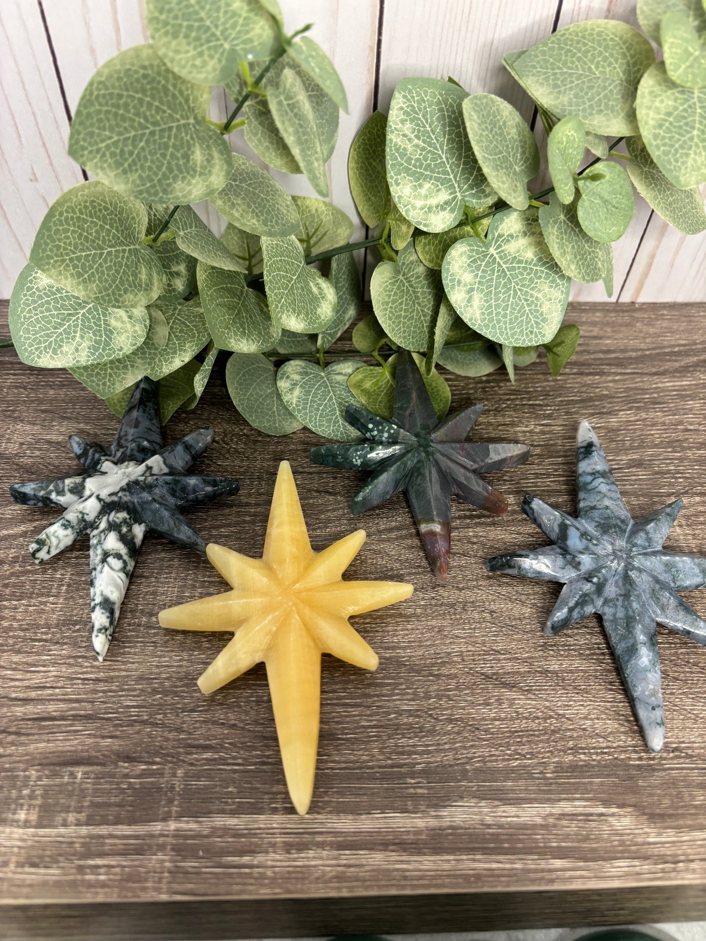 Christmas Star Crystal Carving