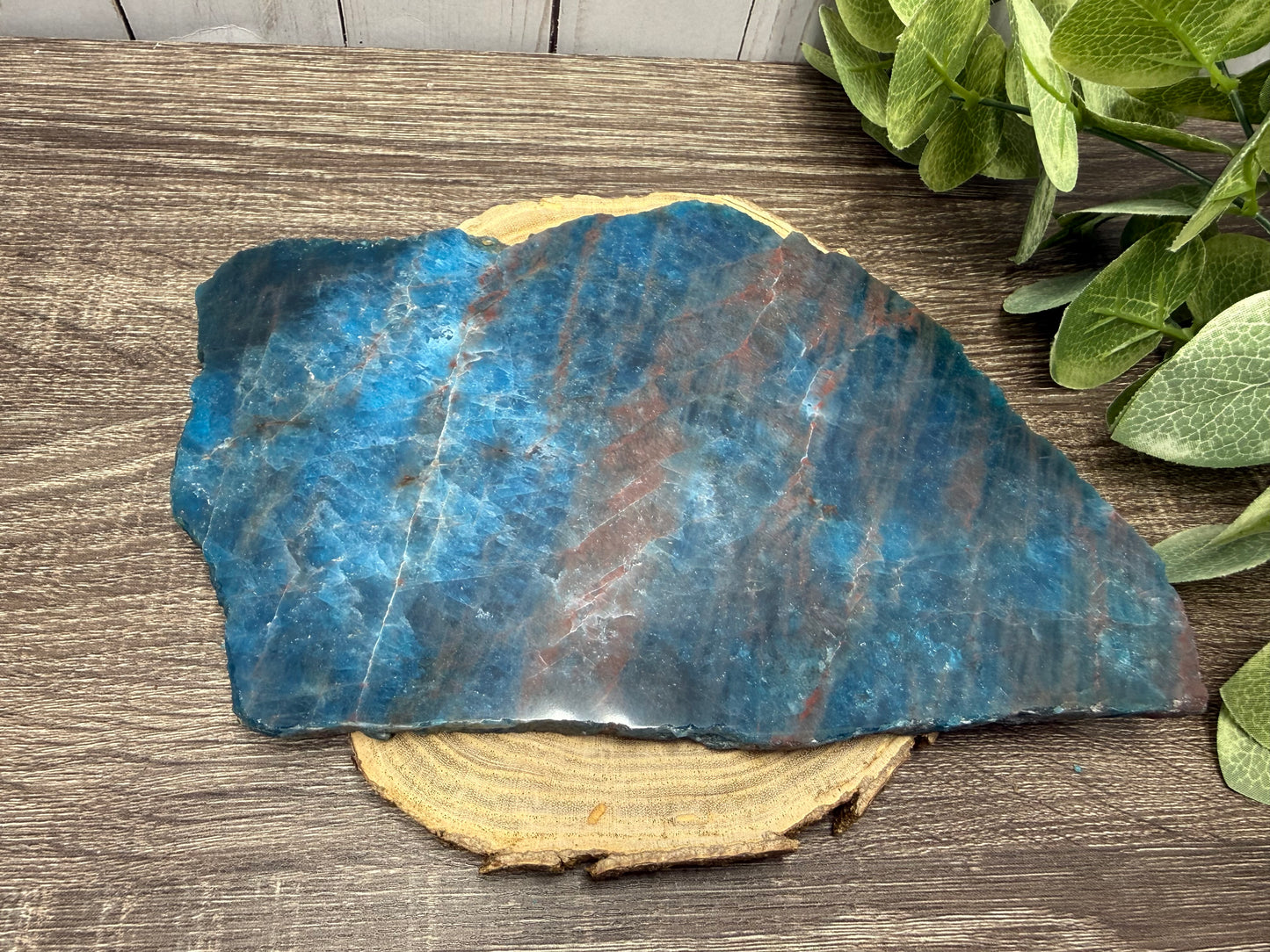 Blue Apatite Slabs