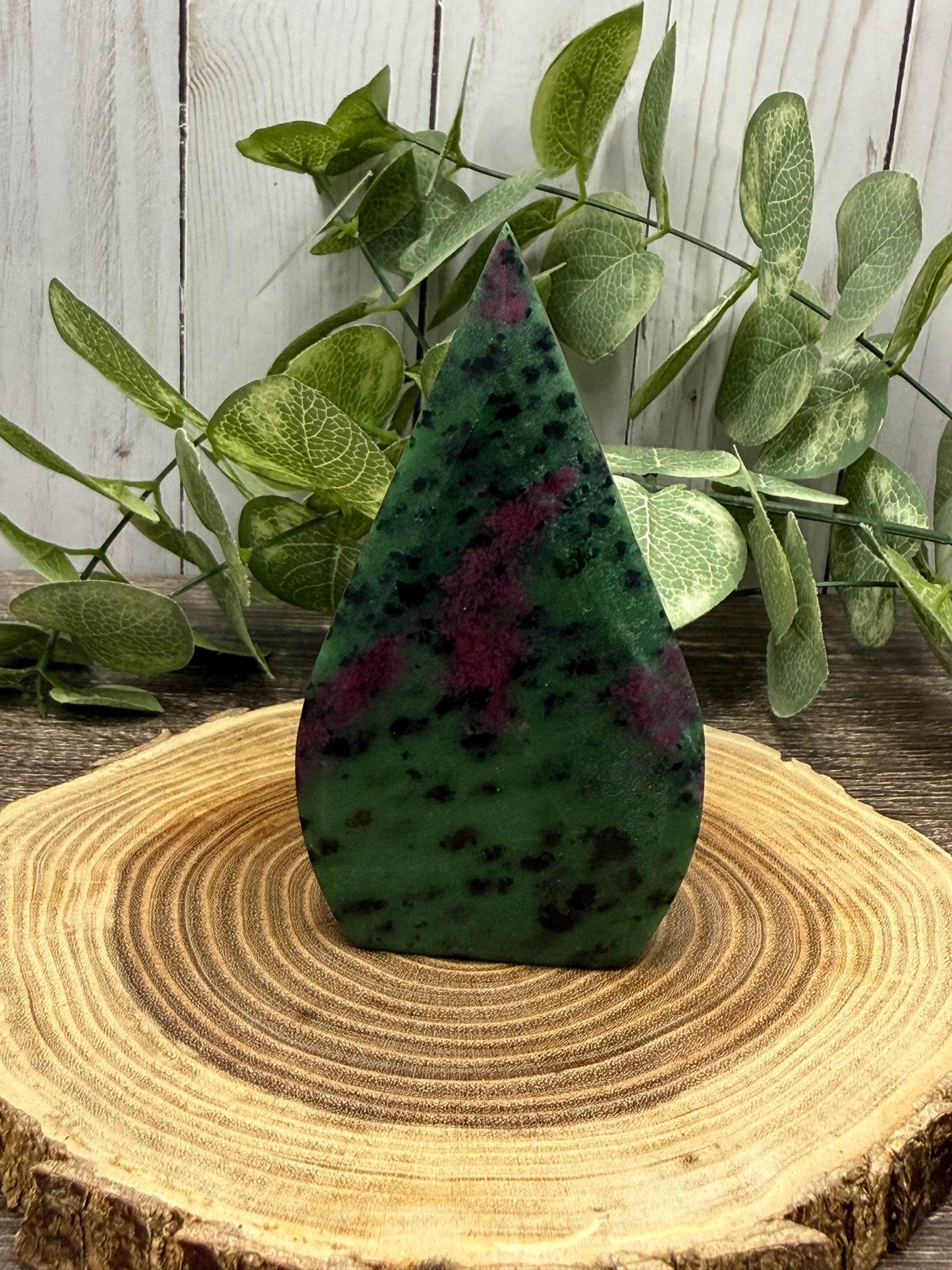 Ruby in Zoisite Freeforms