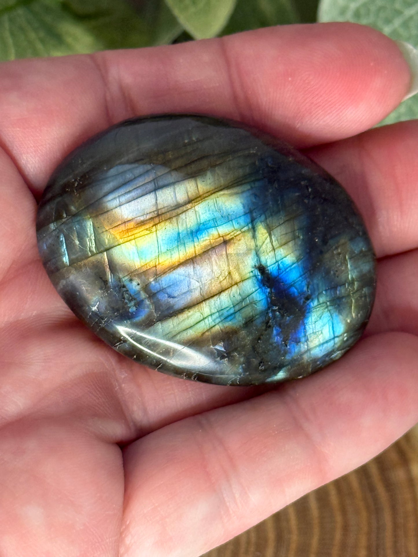 Labradorite Palm Stones
