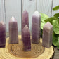 Purple Fluorite Towers
