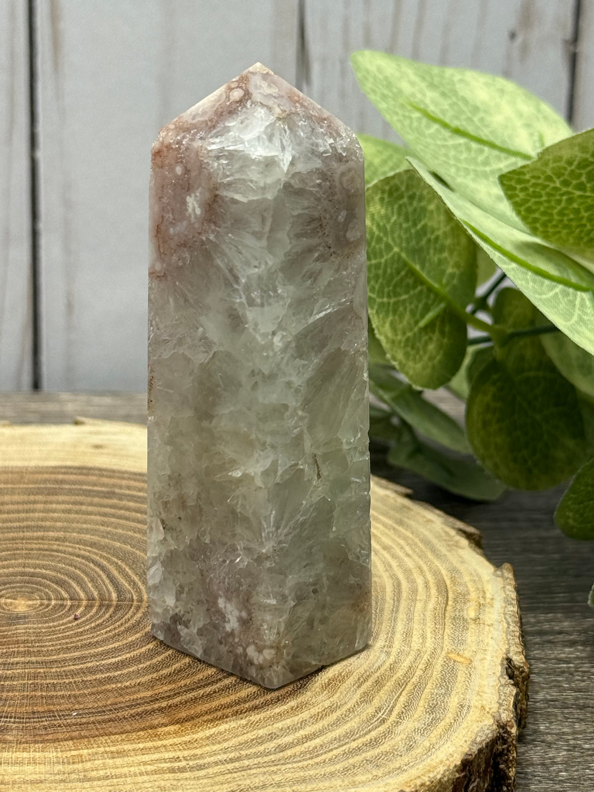 Flower Agate & Presulite Towers