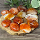 Carnelian Palm Stones