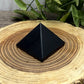 Obsidian Pyramid Carving