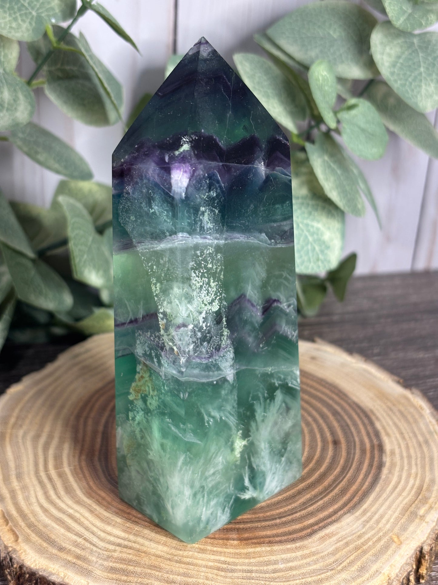 Snowflake/Feather Fluorite Towers