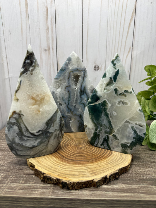 Moss Agate Freeform