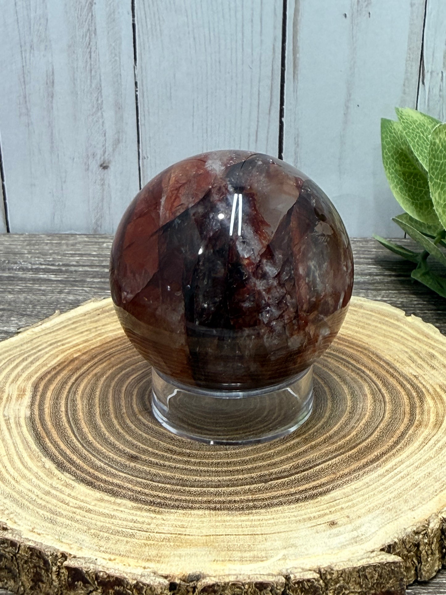 Fire Quartz Spheres