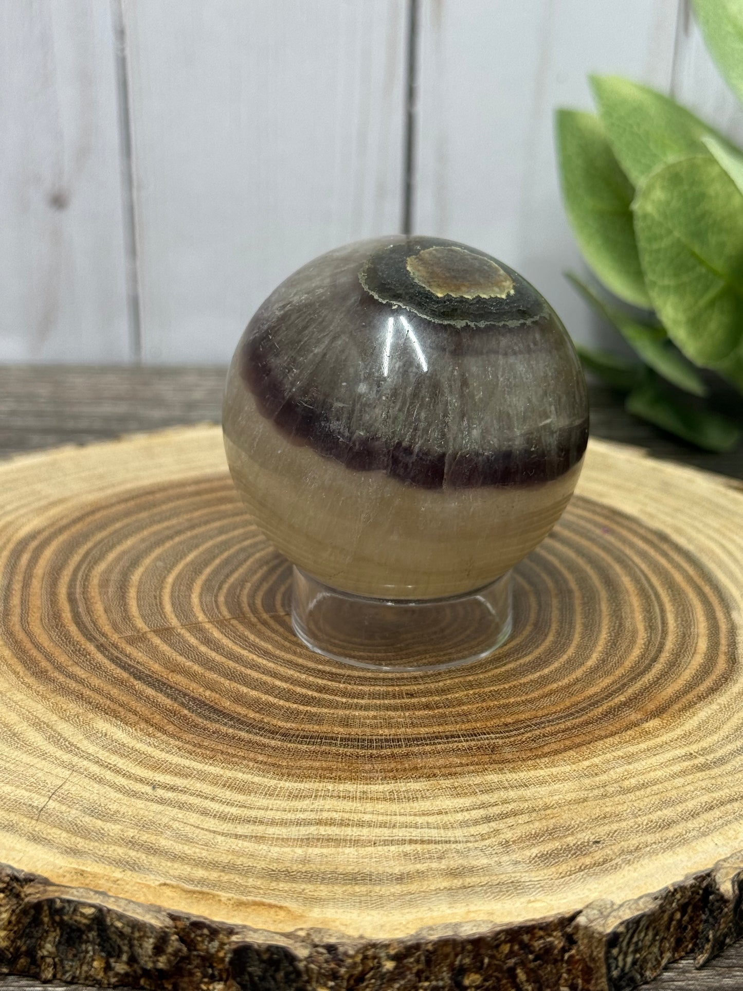 Pyrite and Fluorite Sphere