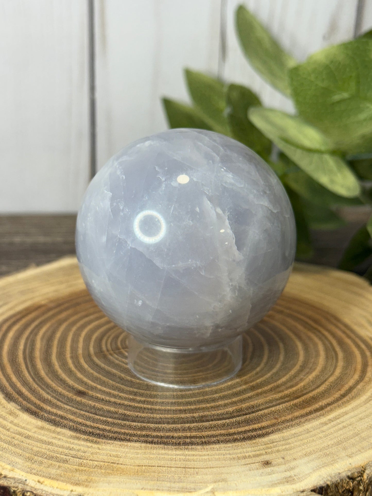 Blue Rose Quartz Sphere