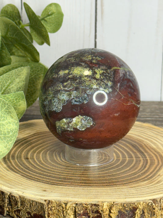 Dragon Bloodstone Sphere