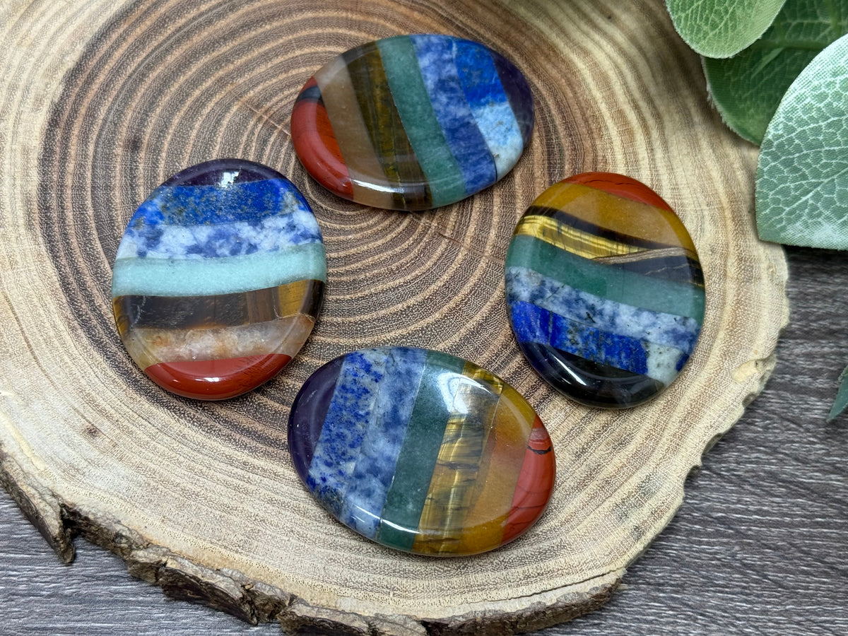 Worry Stones - Oval, Heart, Teardrop