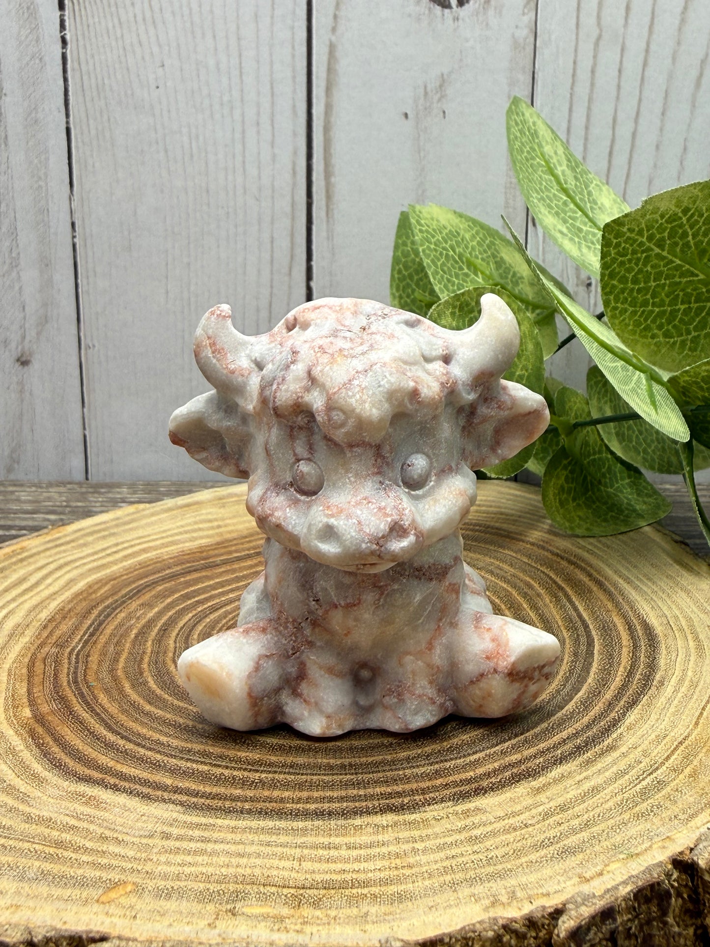 Hyland Cow Carvings - Sitting