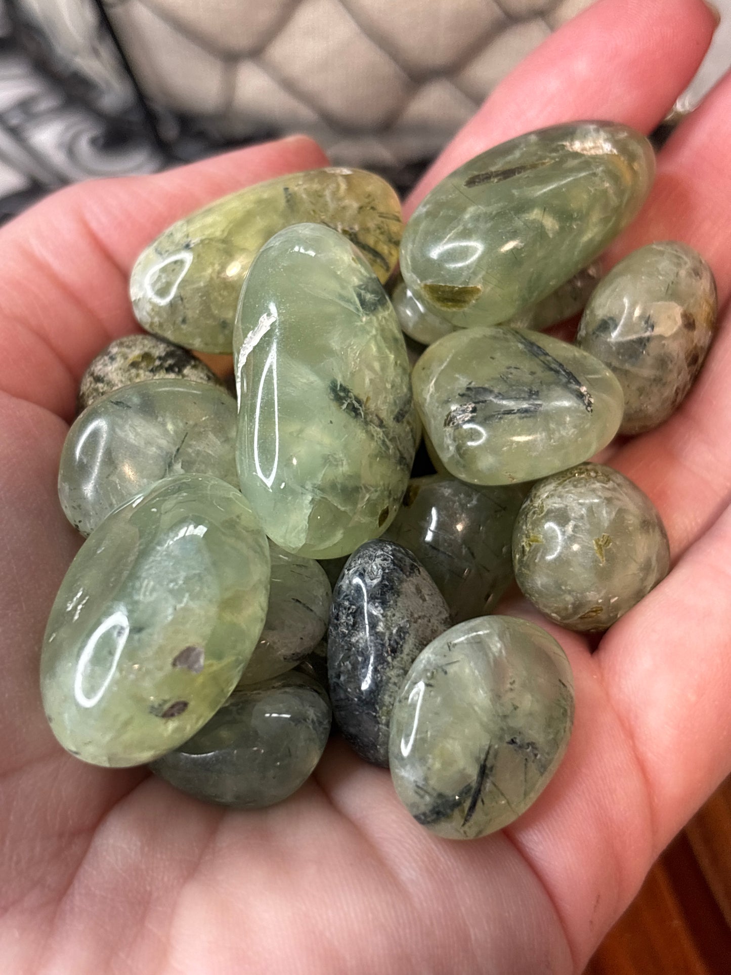 Prehnite Tumbles