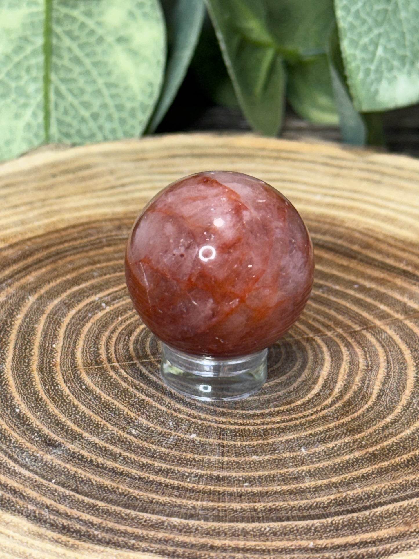 Fire Quartz Small Spheres