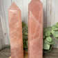 Rose Quartz Towers - Statement Pieces