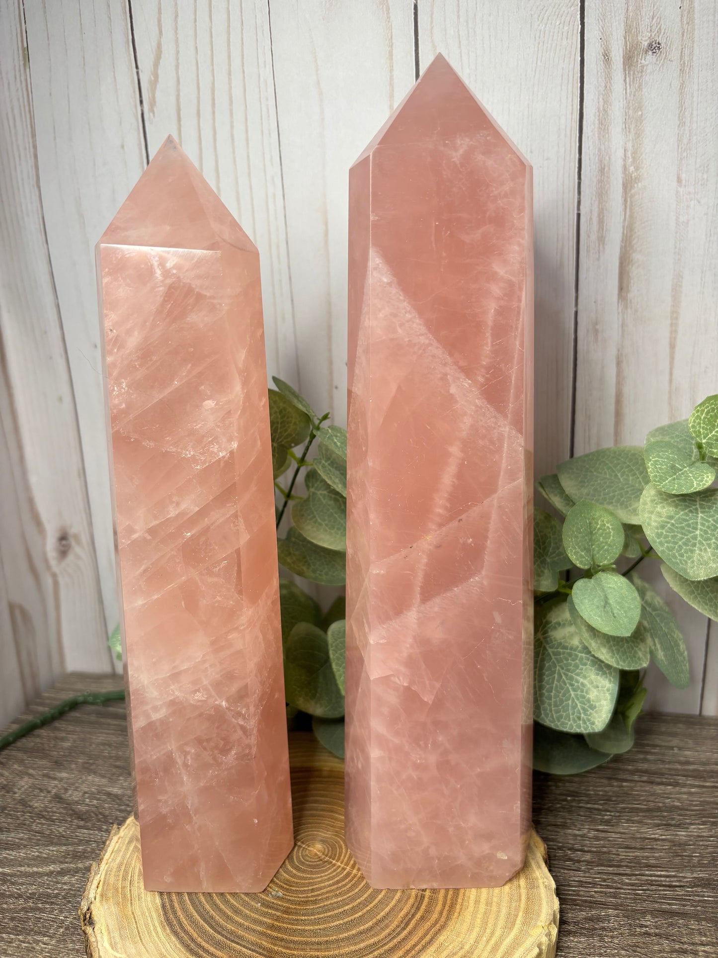 Rose Quartz Towers - Statement Pieces