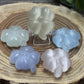 Four Leaf Clovers - Cats Eye Crystal