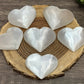 Selenite Hearts