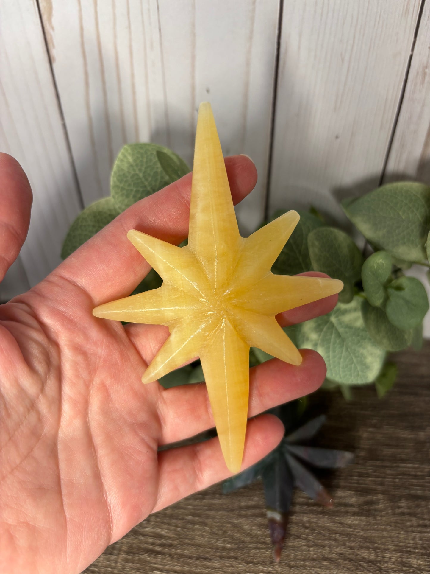 Christmas Star Crystal Carving