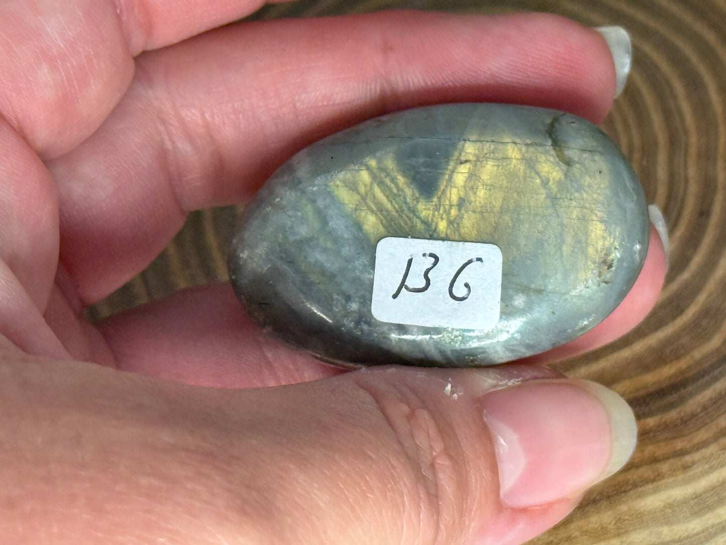 Labradorite Palm Stones