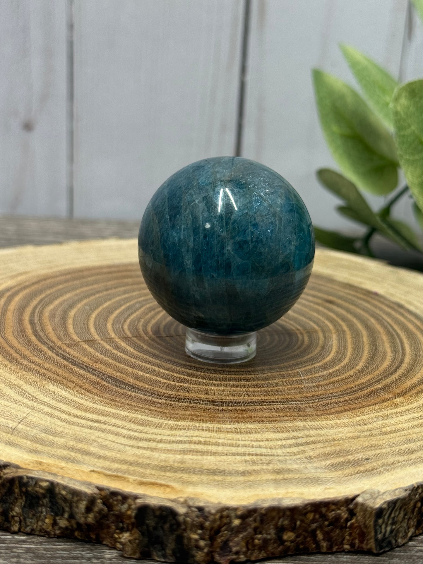 Blue Apatite Spheres