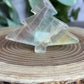 Christmas Tree Crystal Carving (Fluorite)