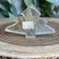 Christmas Tree Crystal Carving (Fluorite)