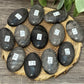 Obsidian - Silver Sheen Palm Stones