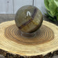 Pyrite and Fluorite Sphere