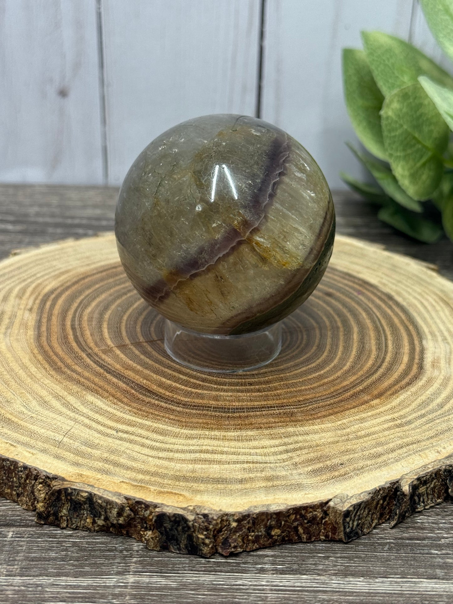 Pyrite and Fluorite Sphere
