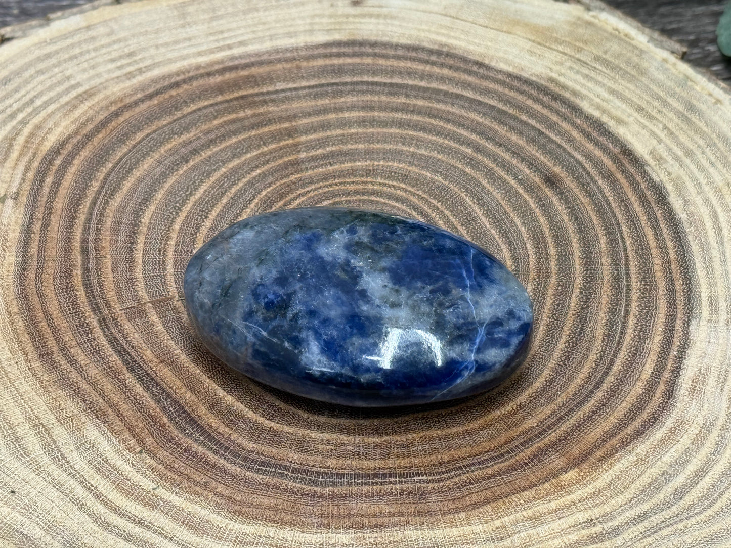 Sodalite Palm Stones