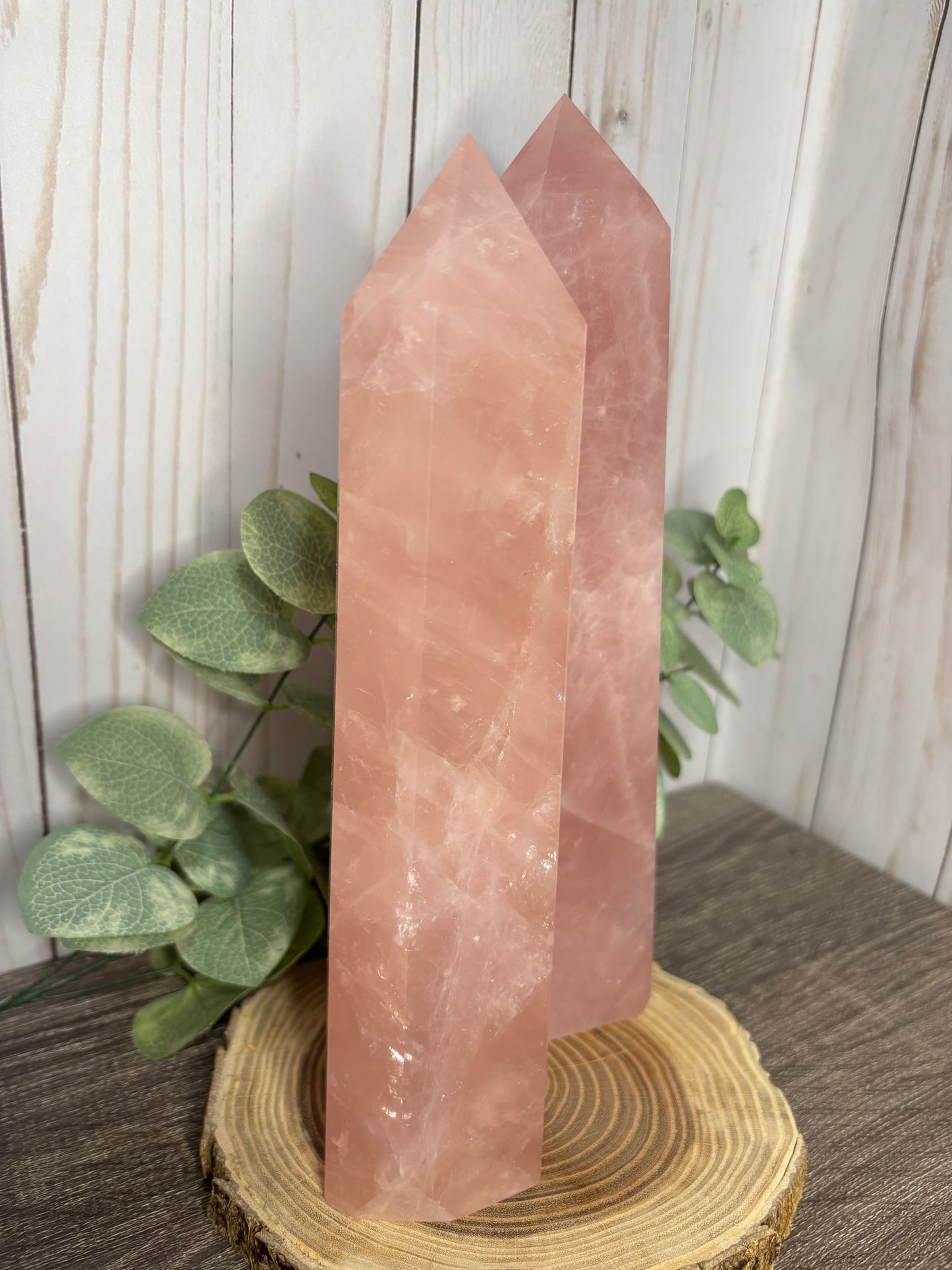 Rose Quartz Towers - Statement Pieces