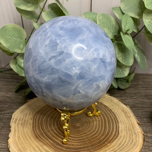 Blue Calcite Spheres