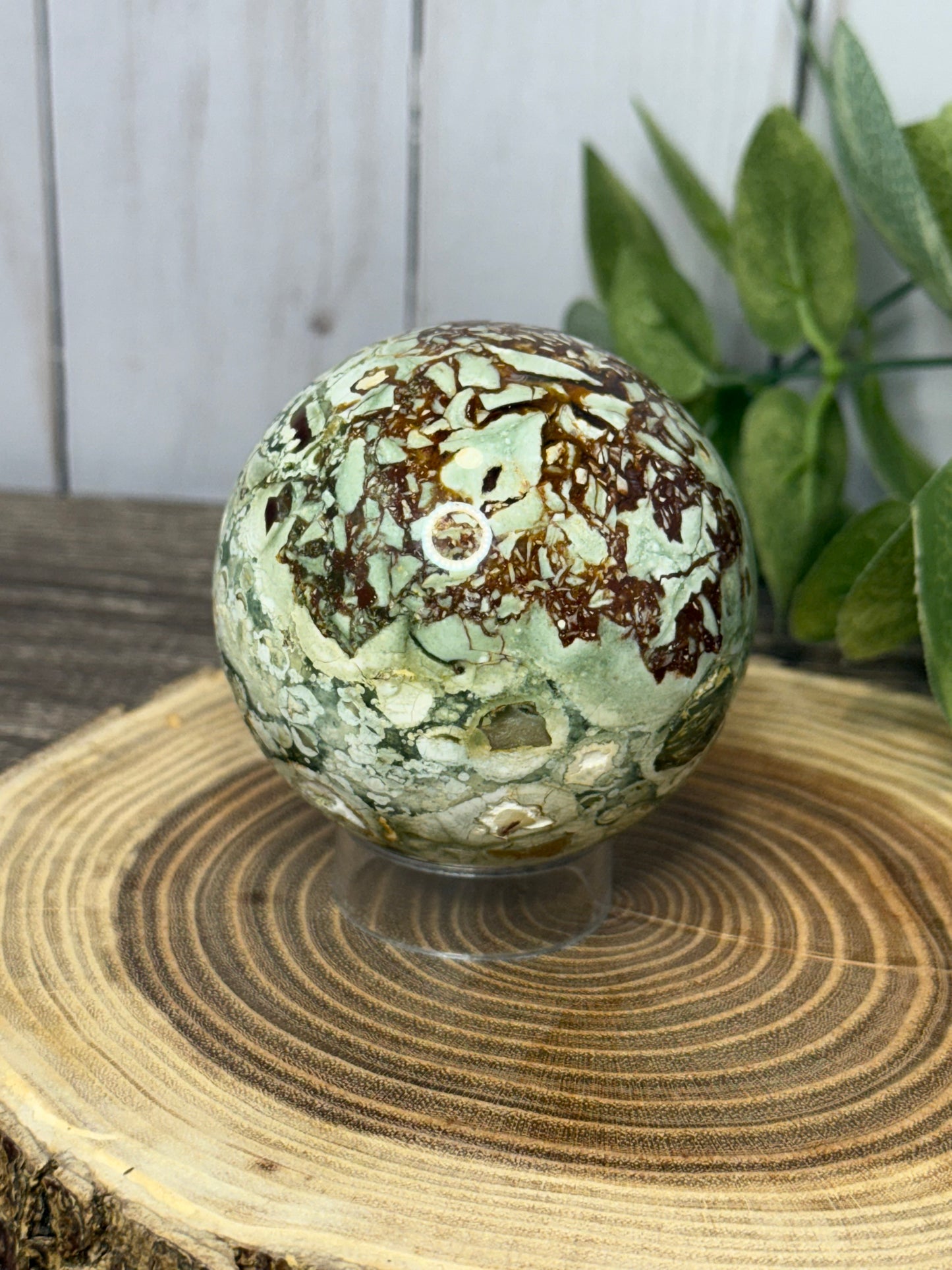 Rainforest Agate Sphere