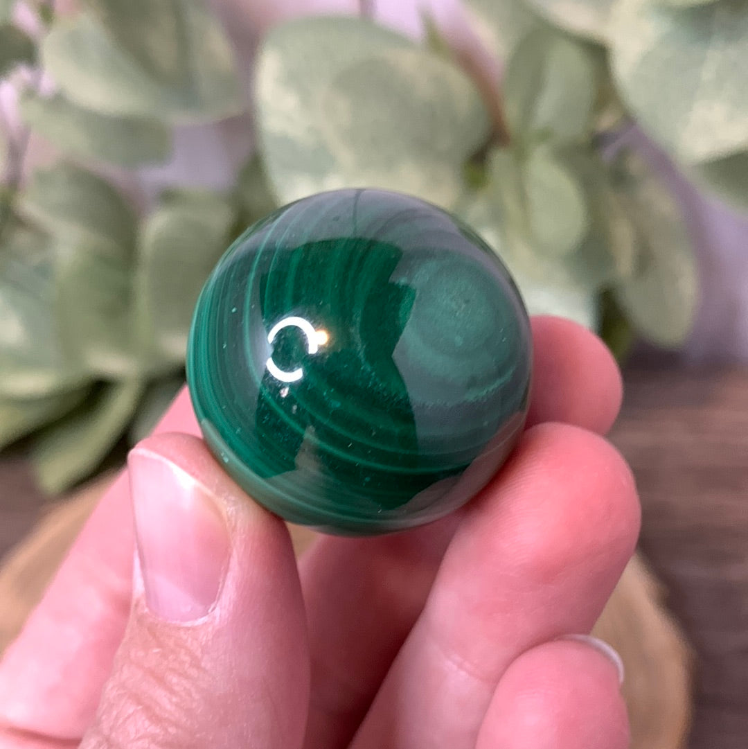 Malachite Small Spheres