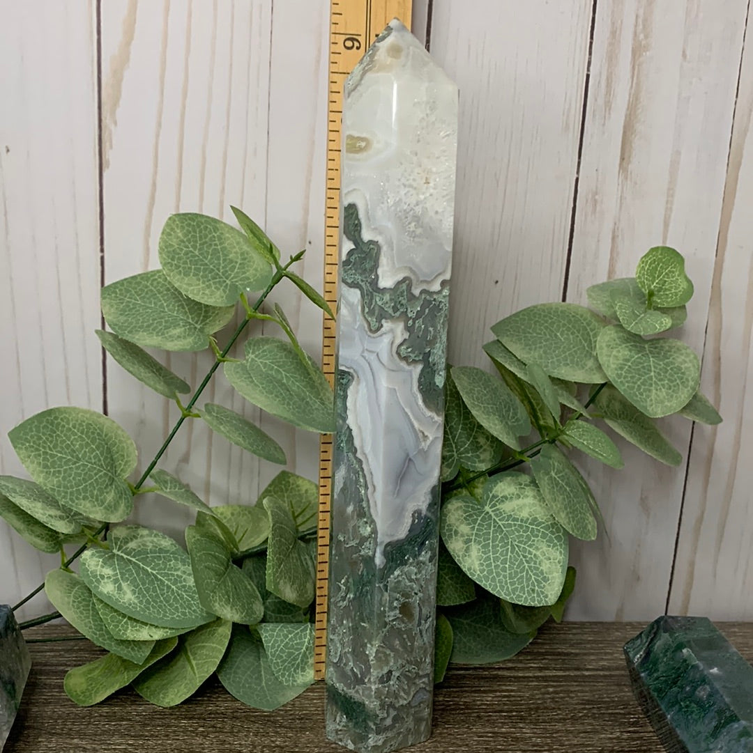 Moss Agate (XL Towers)